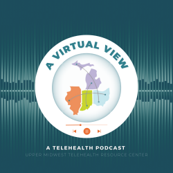 "A Virtal View" UMTRC Podcast Logo
